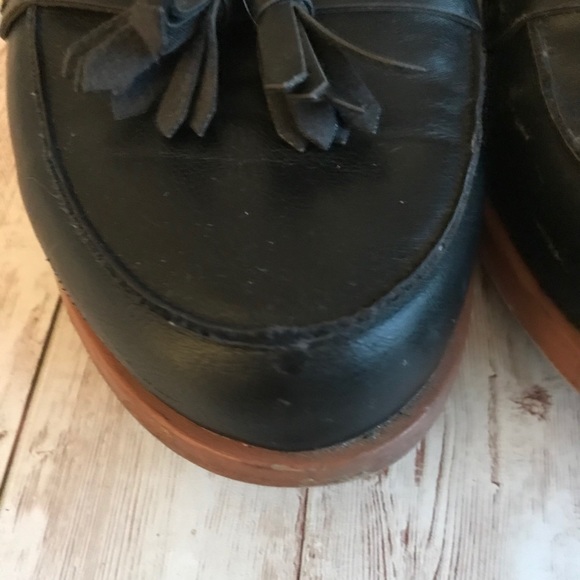 Black JustFab Penny Loafer 10WW - Picture 3 of 8